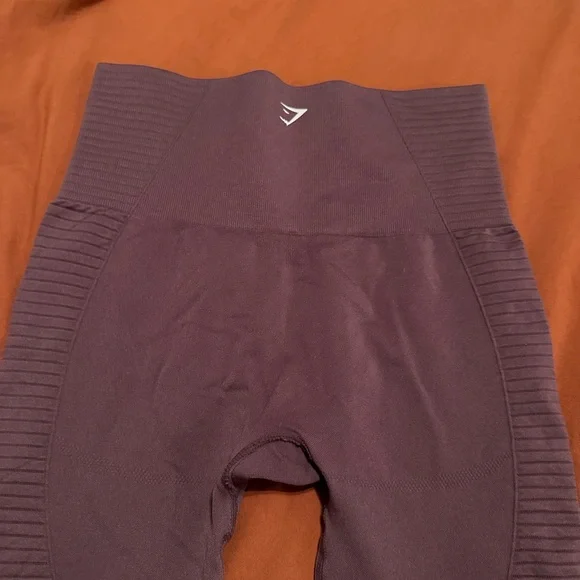 GYMSHARK Purple Energy Seamless High Waisted Leggings Women’s Small Laser Cut - Picture 5 of 5